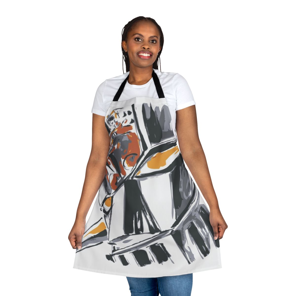 Mazinger Z Anime Apron with Iconic Mecha Design