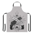 Anime apron with Trigun "Love and Peace" design