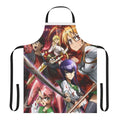 Anime-inspired apron featuring characters from the manga and anime series High School of the Dead