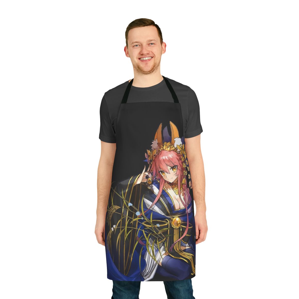 Anime apron featuring Tamamo No Mae from the Fate Grand Order video game