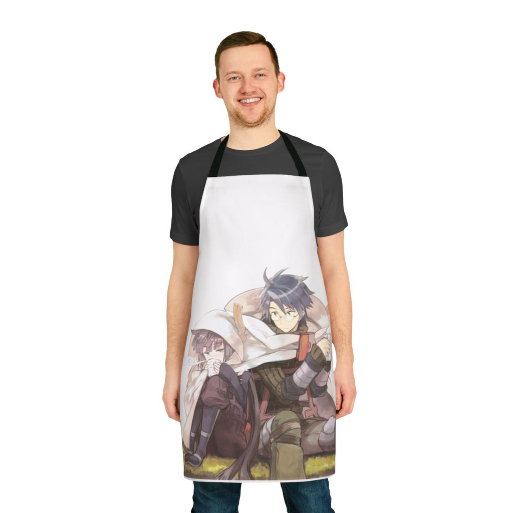 Log Horizon inspired anime apron with Japanese animation design