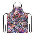 Anime-style apron featuring characters from the Bang Dream series, including Roselia