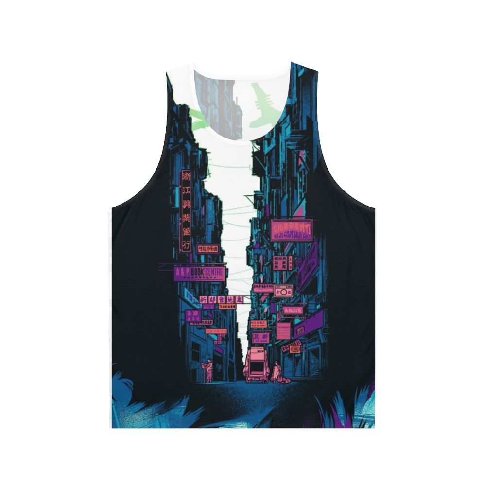 Anime cyberpunk GITS unisex tank top