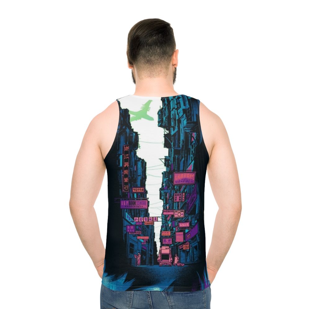 Anime cyberpunk GITS unisex tank top