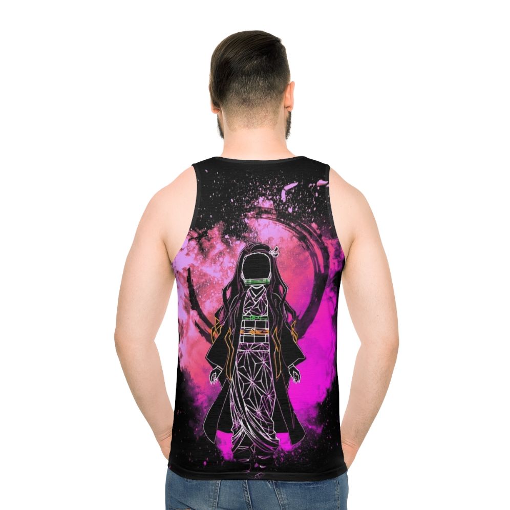 Anime Demon Slayer Unisex Tank Top Featuring Chosen Demon Design