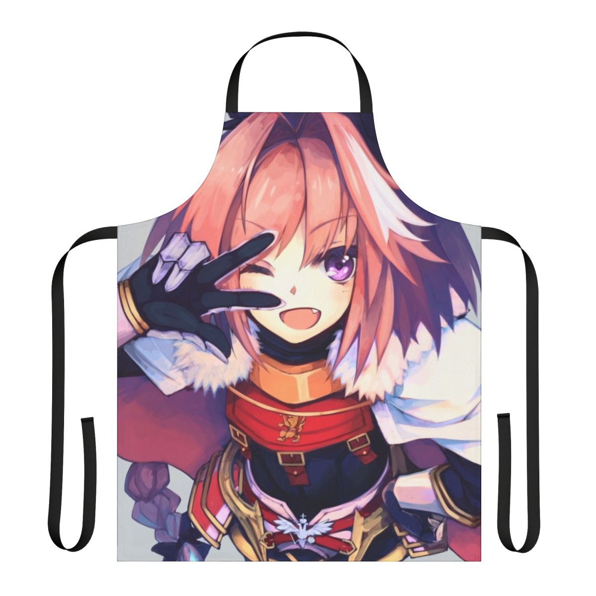 Anime inspired Fate series apron with character art