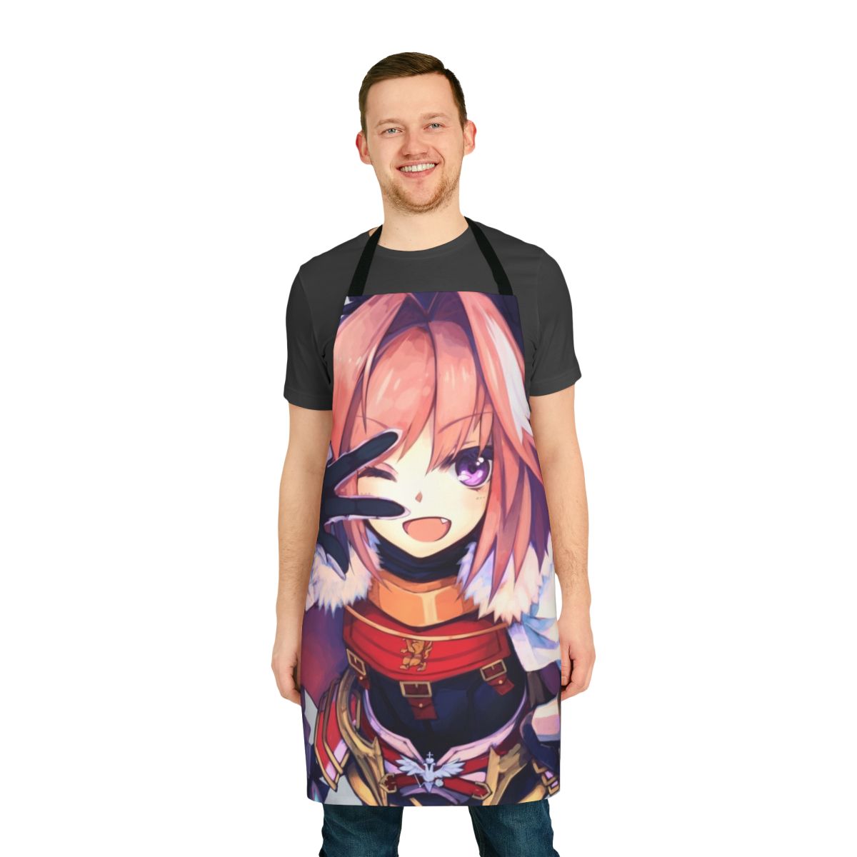 Anime inspired Fate series apron with character art