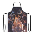 Stylish and unique anime-inspired apron featuring the character Albedo from the Overlord anime series.