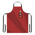 Anime-inspired apron with illustrations of Katyusha and Nonna, characters from the Girls und Panzer series