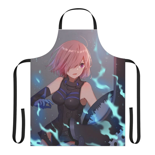 Anime-inspired Mash Kyrielight apron for Fate fans