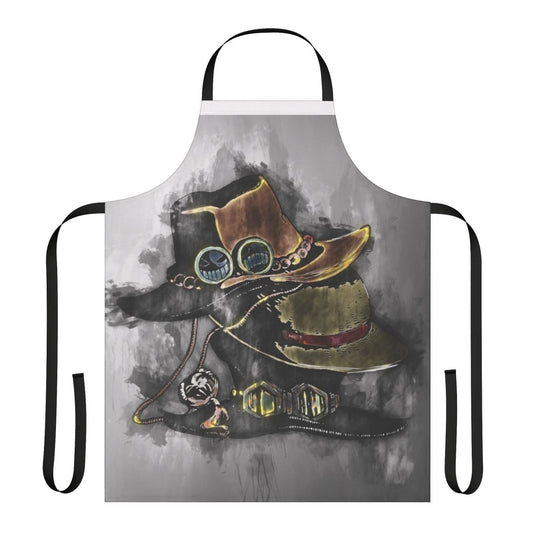 One Piece Anime Inspired Apron - Cartoon Character Cooking Accessory