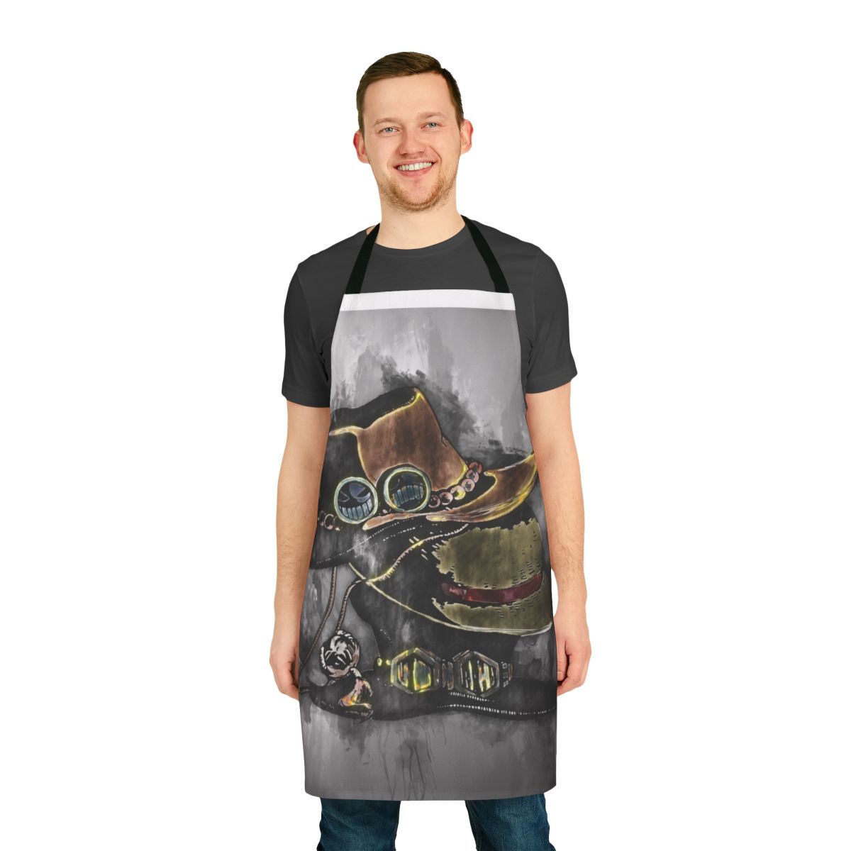 One Piece Anime Inspired Apron - Cartoon Character Cooking Accessory