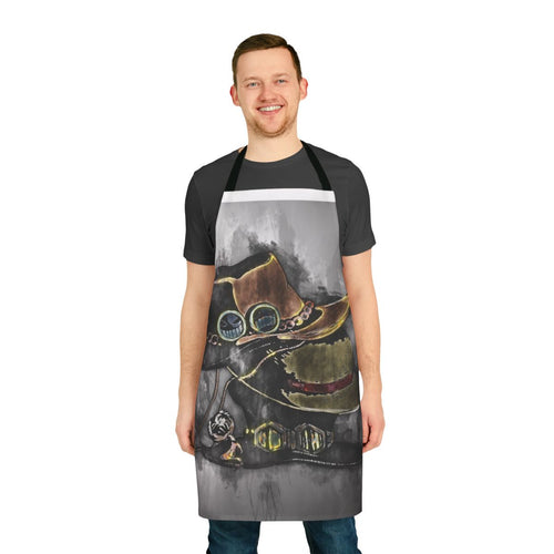 One Piece Anime Inspired Apron - Cartoon Character Cooking Accessory
