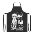 Sekai Ichi Hatsukoi-inspired apron with characters Ritsu Onodera and Masamune Takano