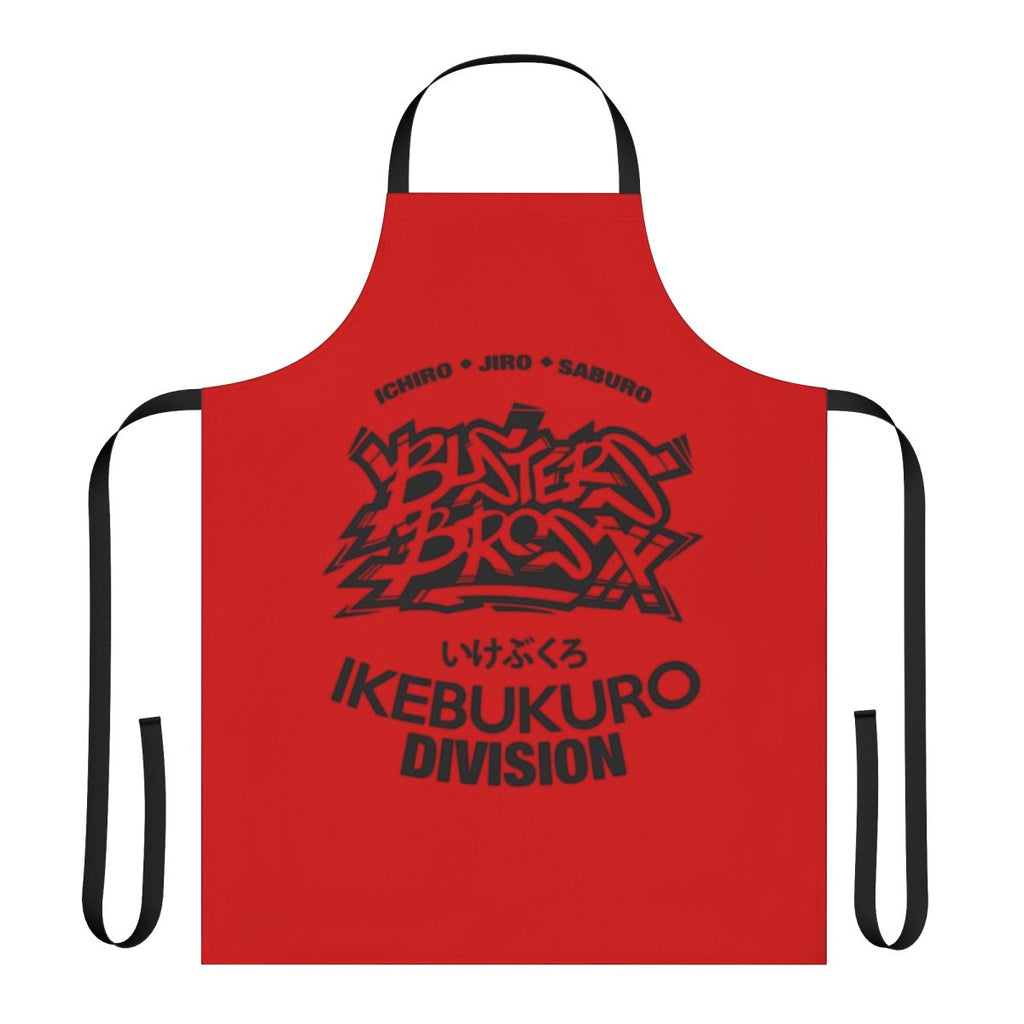 Anime-themed Buster Bros character apron