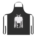 Anime-inspired apron featuring the silhouette of the character Chopper from the popular series One Piece