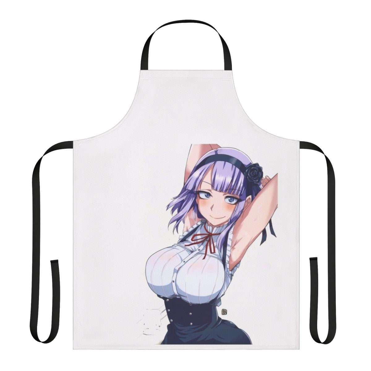 Anime-themed Dagashi Kashi Hotaru Apron, perfect for fans of the series