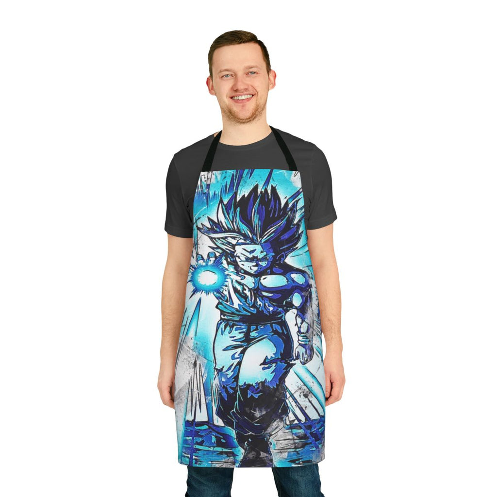 Anime-Inspired Dragon Ball Apron featuring popular characters from the Dragon Ball series