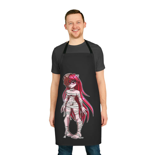 Apron featuring characters from the anime Elfen Lied