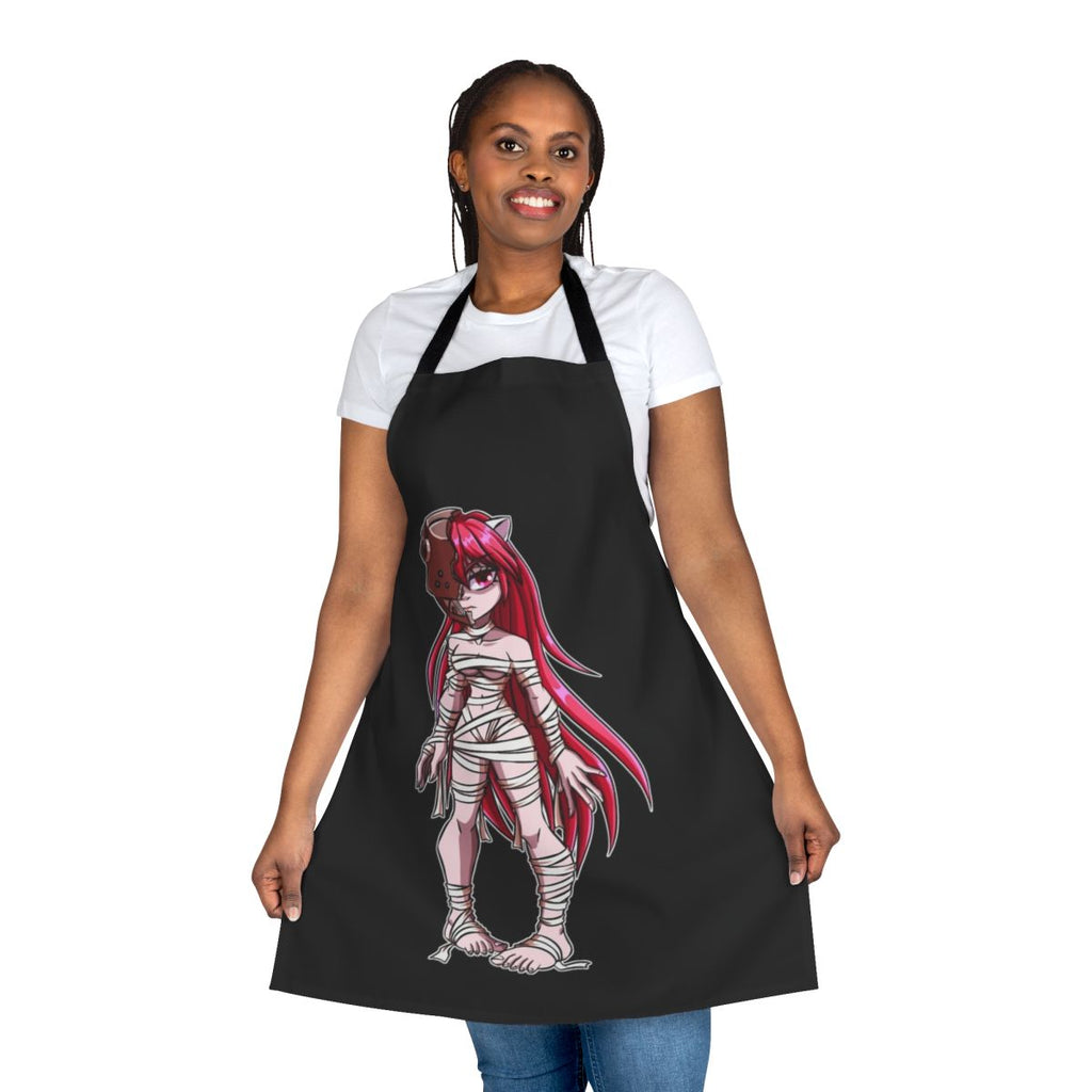 Apron featuring characters from the anime Elfen Lied