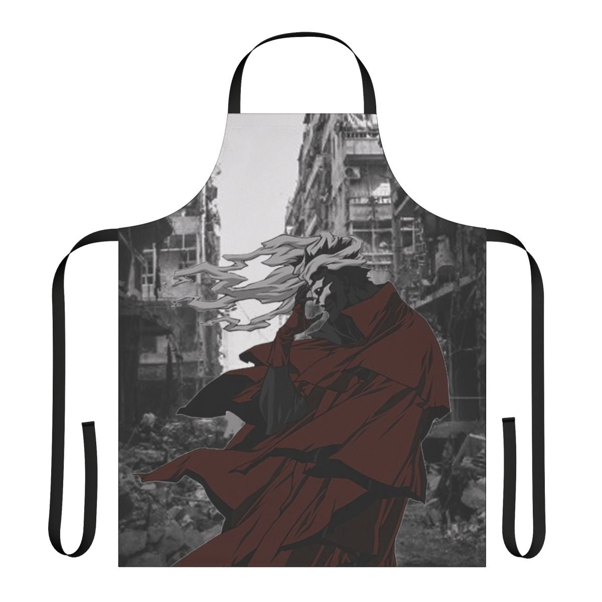 Ergo Proxy-themed apron with anime and manga design