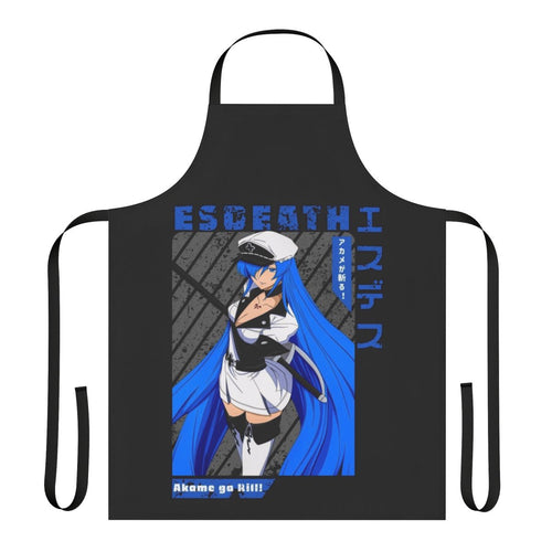 Esdeath-themed apron from the popular anime and manga series Akame ga Kill
