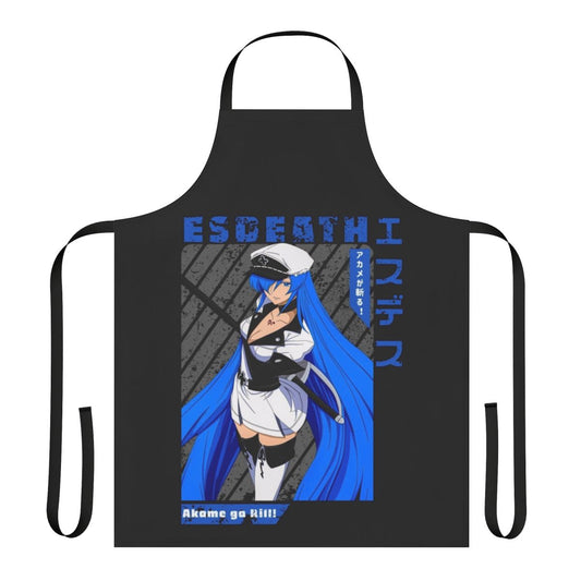 Esdeath-themed apron from the popular anime and manga series Akame ga Kill