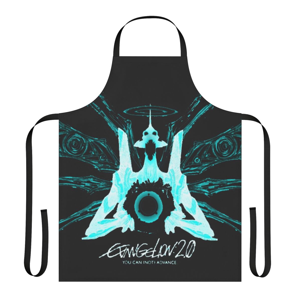 Evangelion Unit 01 Angel Logo Apron for Anime Fans