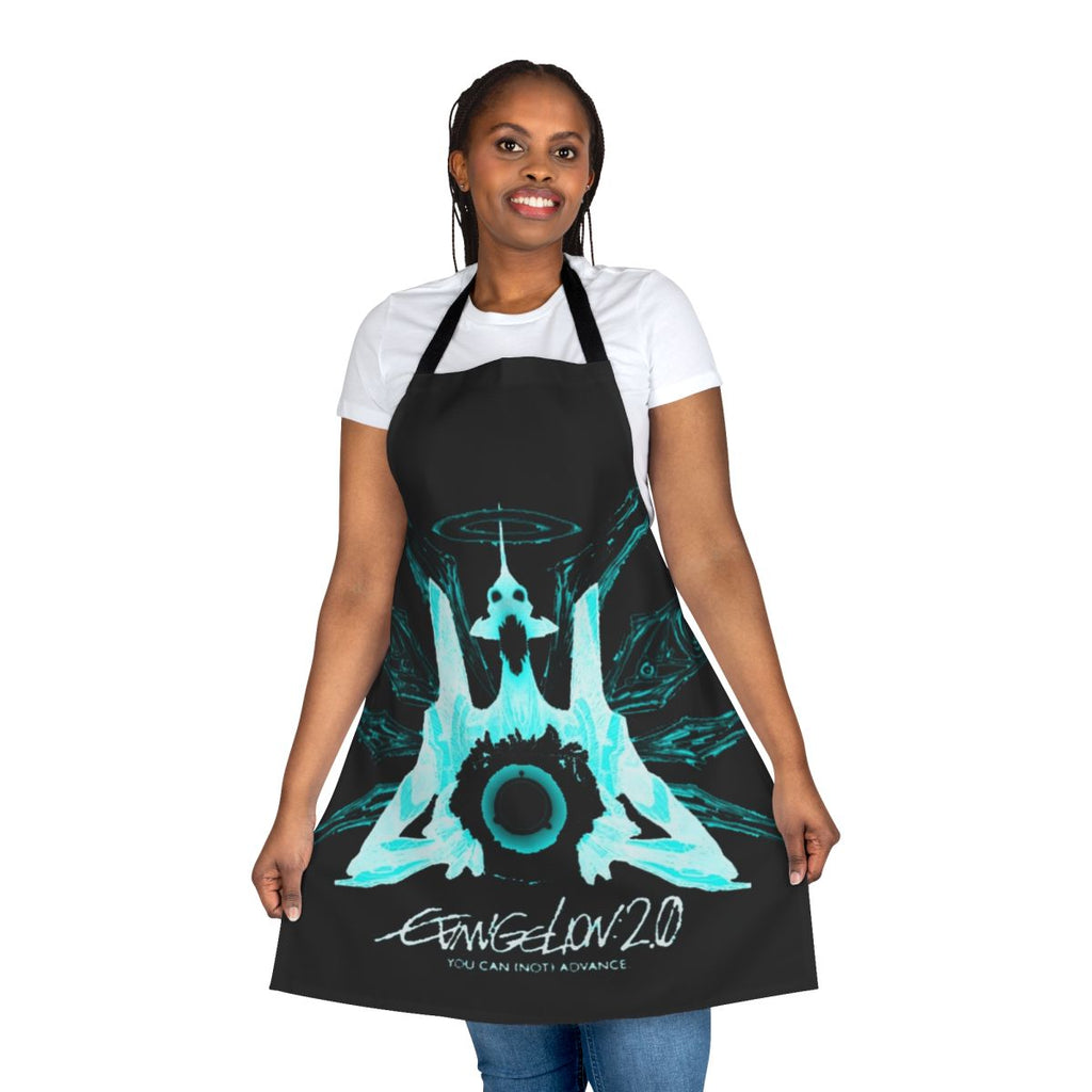 Evangelion Unit 01 Angel Logo Apron for Anime Fans