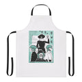 Anime-themed apron featuring the Japanese singer E ve's album artwork design