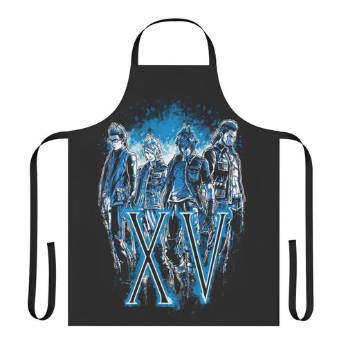 A high-quality apron featuring characters from the popular Final Fantasy VII video game series.