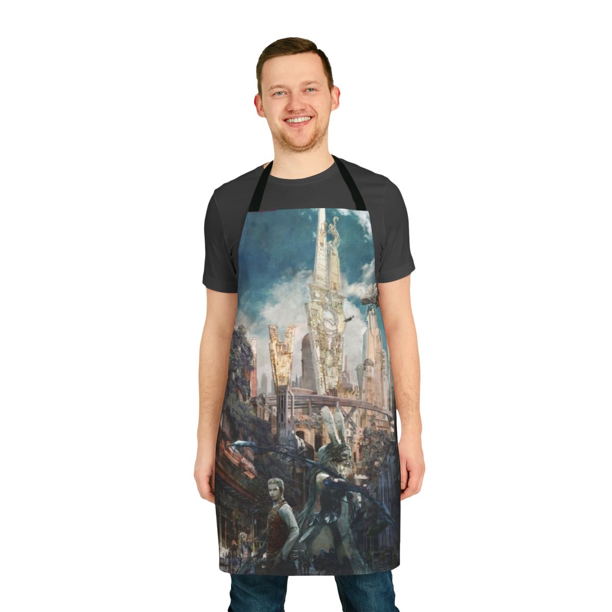 Final Fantasy Xii Zodiac Age inspired apron with unique artwork