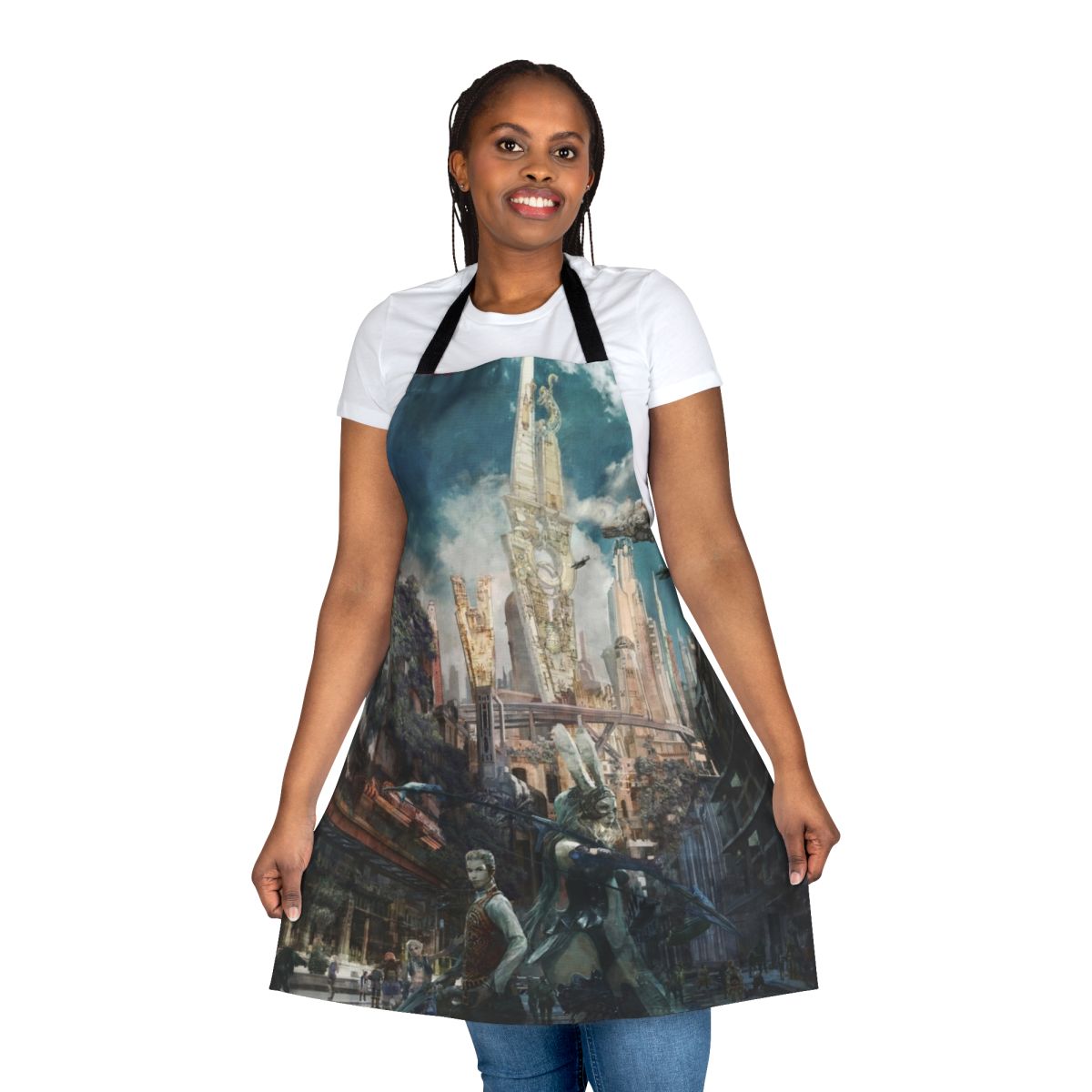 Final Fantasy Xii Zodiac Age inspired apron with unique artwork