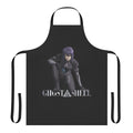 Ghost in the Shell inspired apron featuring a cyberpunk anime design