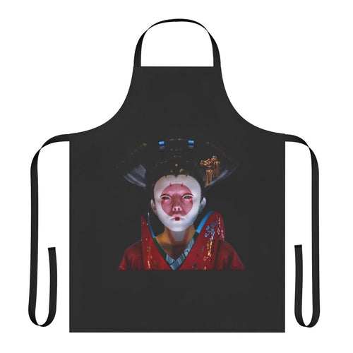 Anime-inspired Ghost in the Shell-themed kitchen apron