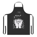 Anime-inspired graphic horror apron featuring characters and designs similar to Suehiro Maruo, Junji Ito, and other influential Japanese artists.