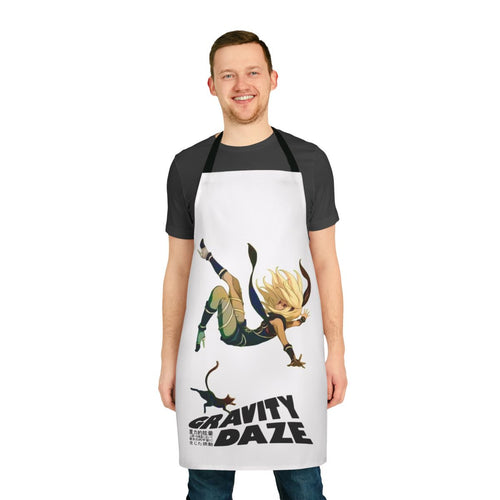 Gravity Daze apron featuring the protagonist Kat, inspired by the popular PlayStation video game series