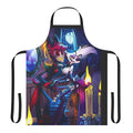 Hazbin Hotel Alastor-themed apron featuring the character design