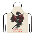 Stylish Himura Kenshin Poster Apron for Rurouni Kenshin Fans