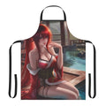"An anime-themed apron featuring the popular character Rias Gremory from High School DxD"