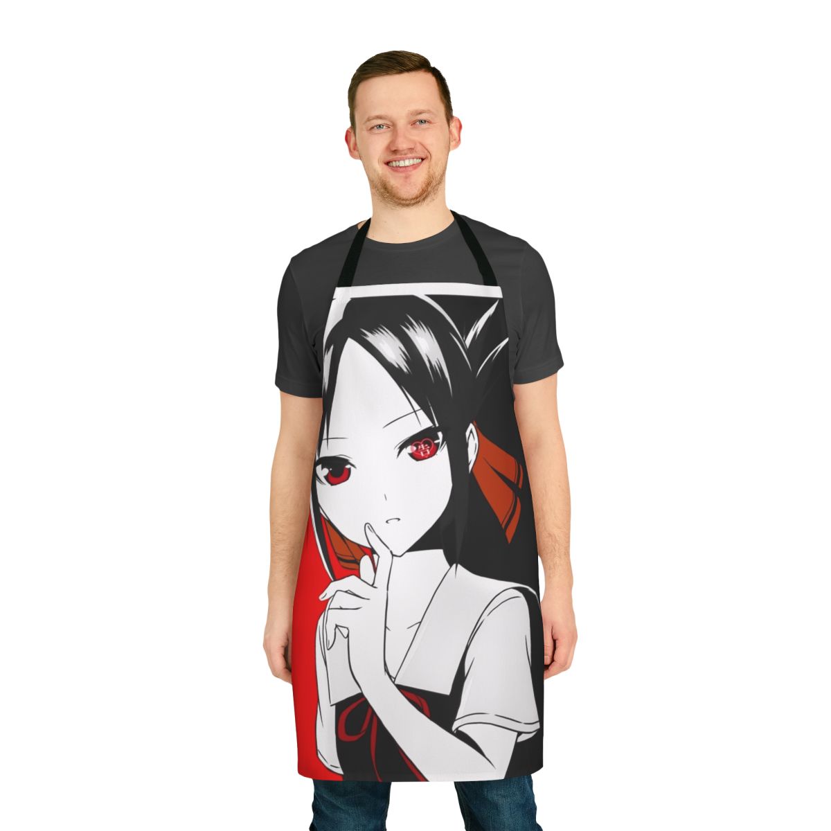 Kaguya Sama Anime-Themed Apron with Persona Design