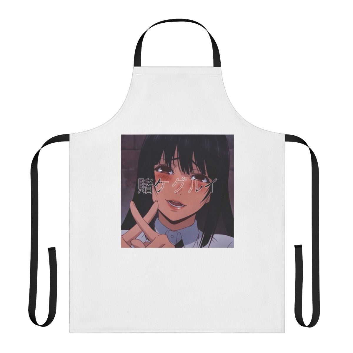 Anime-inspired apron featuring Yumeko Jabami from the hit series Kakegurui