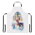 Kingdom Hearts-themed apron featuring beloved cartoon characters