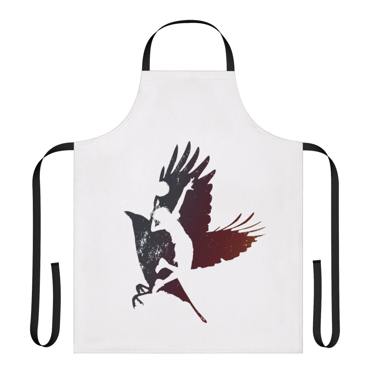 Anime-inspired kitchen apron featuring a Haikyuu! fan art design