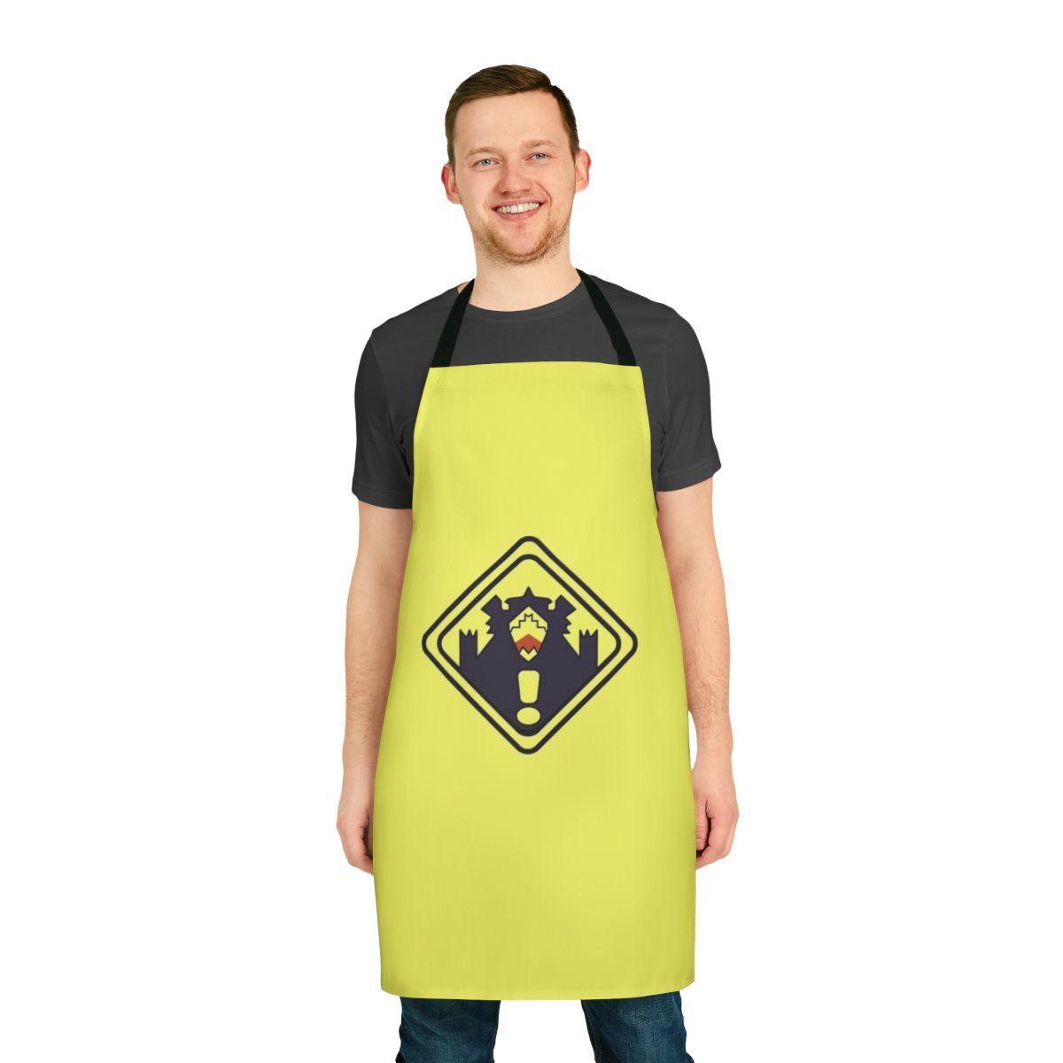 Vibrant and stylish apron featuring the character Hajime Tenga from the anime series Kiznaiver.