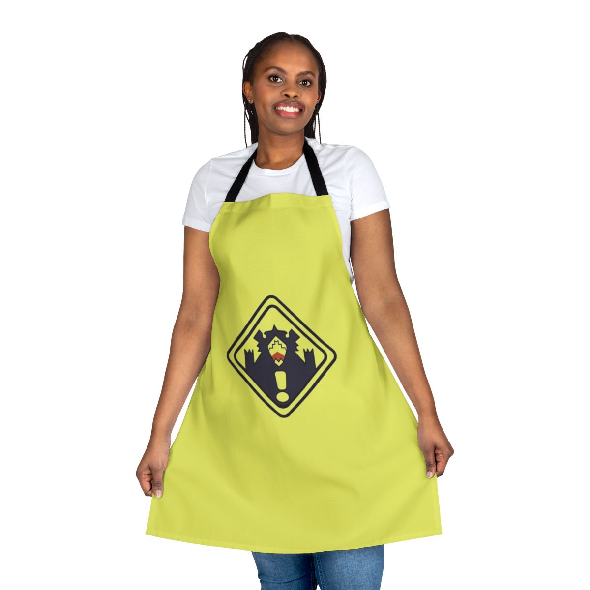 Vibrant and stylish apron featuring the character Hajime Tenga from the anime series Kiznaiver.