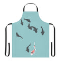 Koi fish themed apron inspired by the anime "A Silent Voice"