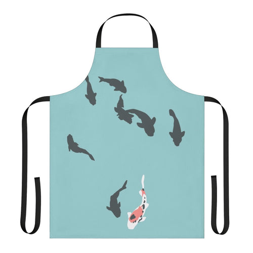 Koi fish themed apron inspired by the anime "A Silent Voice"
