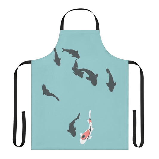 Koi fish themed apron inspired by the anime "A Silent Voice"