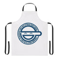 Laughing Man Apron featuring a character from the popular anime and manga series Ghost in the Shell